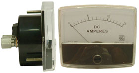 0-15 A  DC PANEL METER